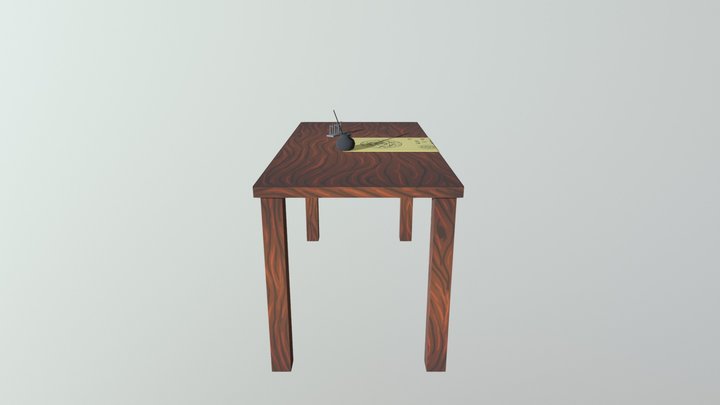 Potion Blue 3D Model