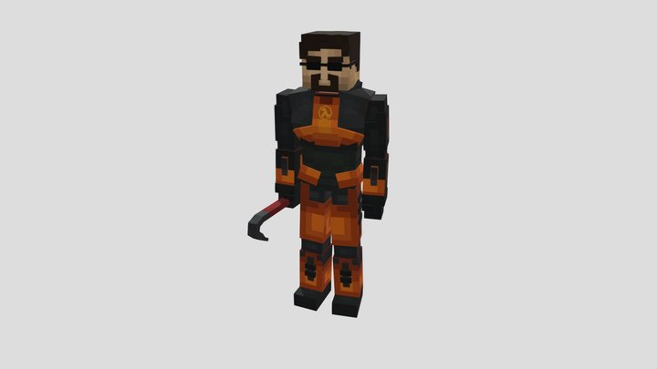 Gordon_ Freeman 3D Model