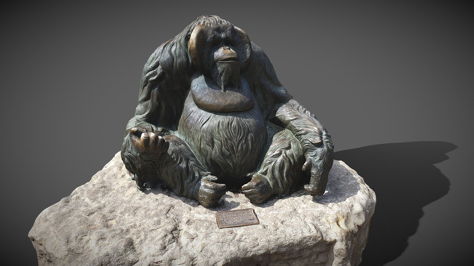 great ape statue