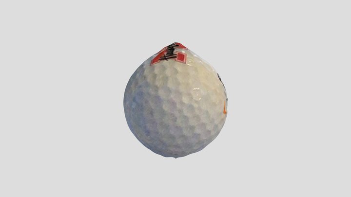 KW Golf ball 3D Model