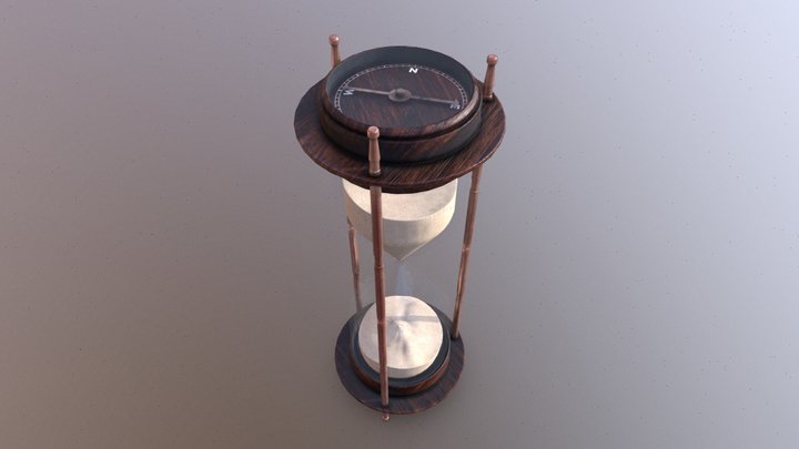Hourglass 3D Model