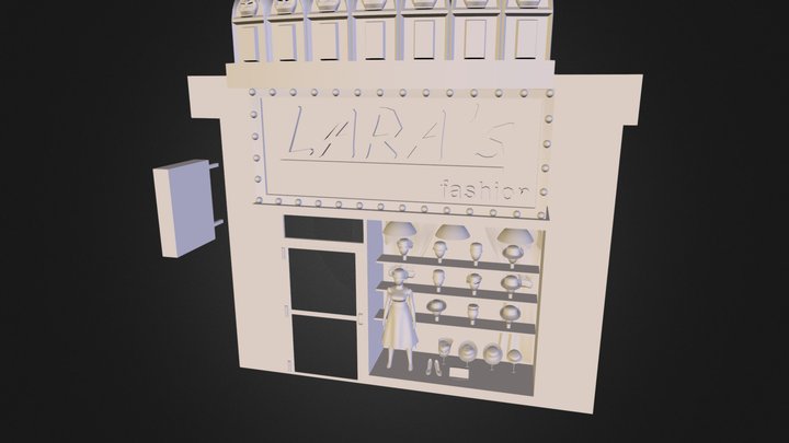 shop04.obj 3D Model