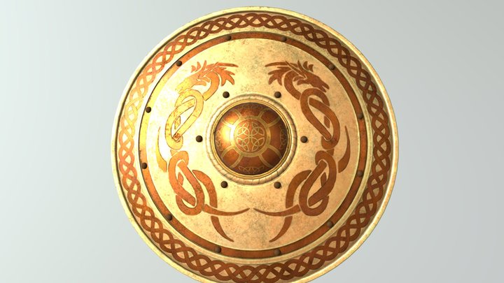 Knight's shield 3D Model