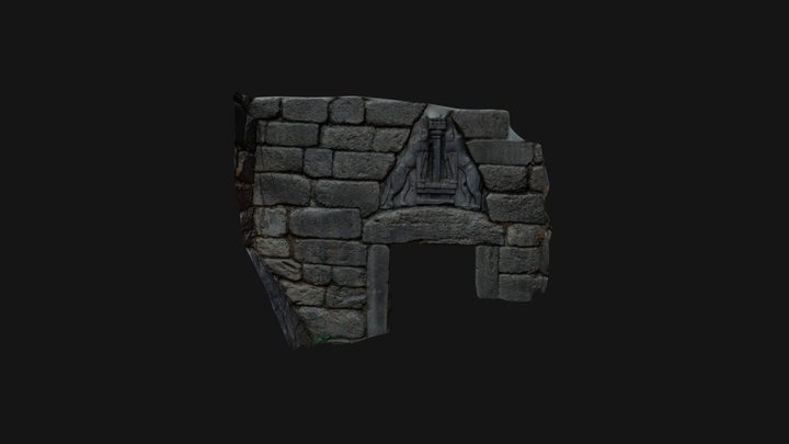 Lion Gate at Mycenae 3D Model
