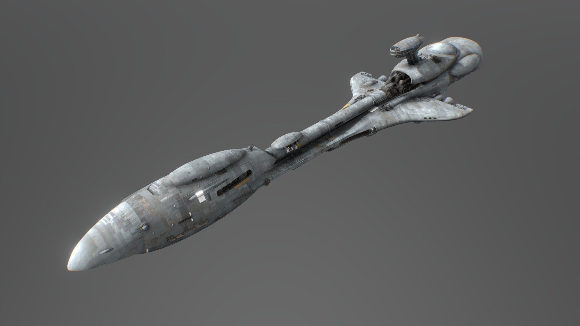 Mon Calamari Corvette - Buy Royalty Free 3D model by EC Henry ...