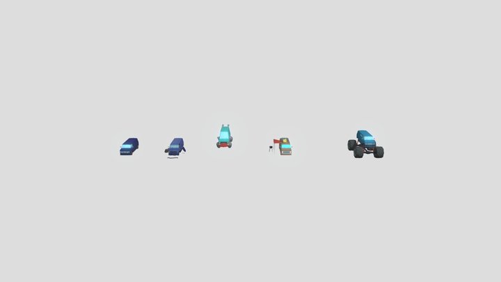 VAN G20 Secondary forms 3D Model