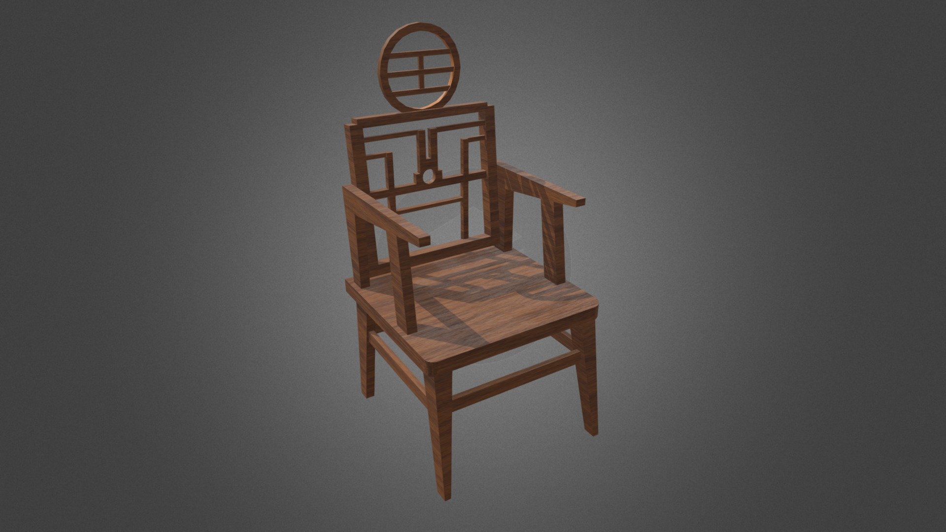 Chinese Yoke-Back Armchair - The Squire armchair
