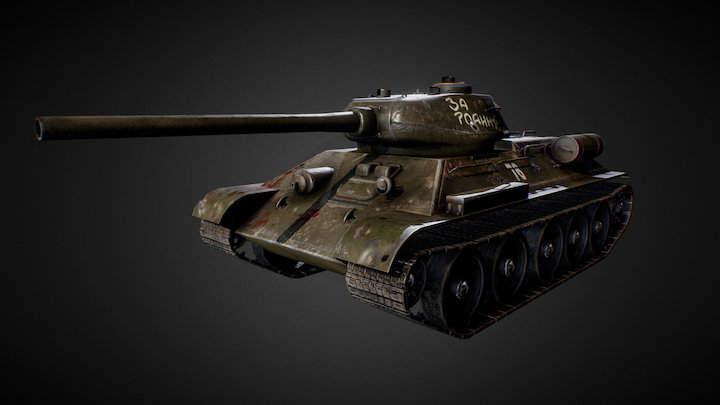 T 34 3D Model