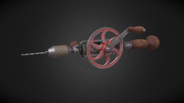Millers Falls No.2 Drill GAP Assignment 3D Model