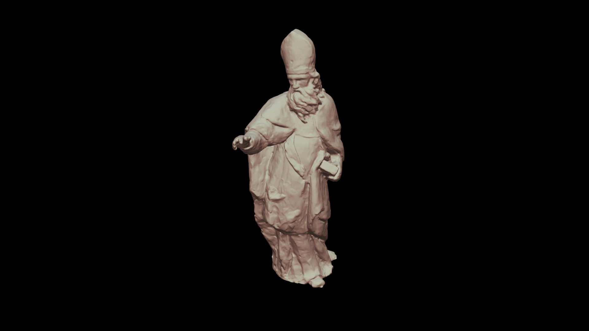 Saint Augustin — Sketchfab embed 3D viewer