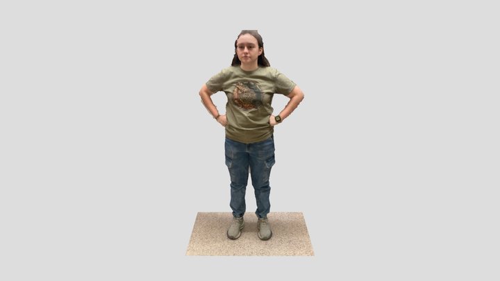 Amanda 3D Model