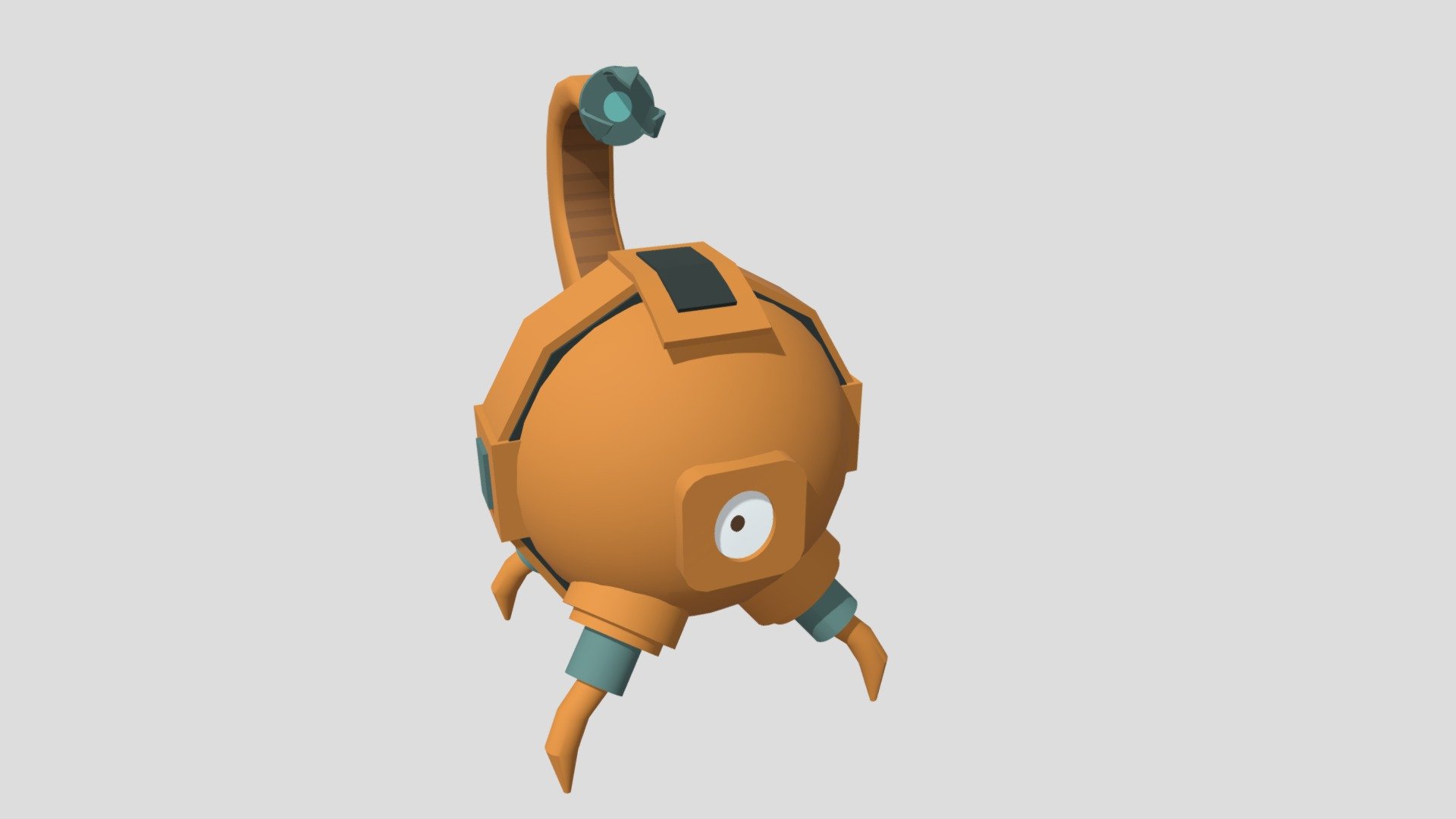 Low Poly Robot Scorpion
