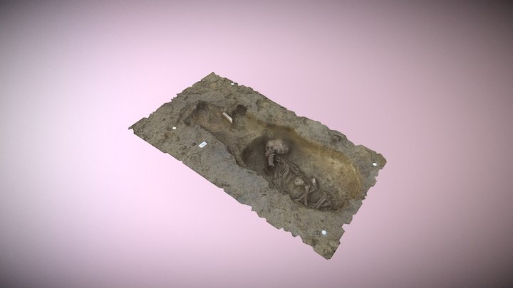 Szkíta Temetkezés 3. - Scythian Burial 3 3D Model