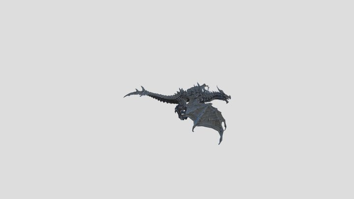 a scary dragon! 3D Model