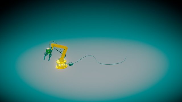 Robotic Arm 3D Model
