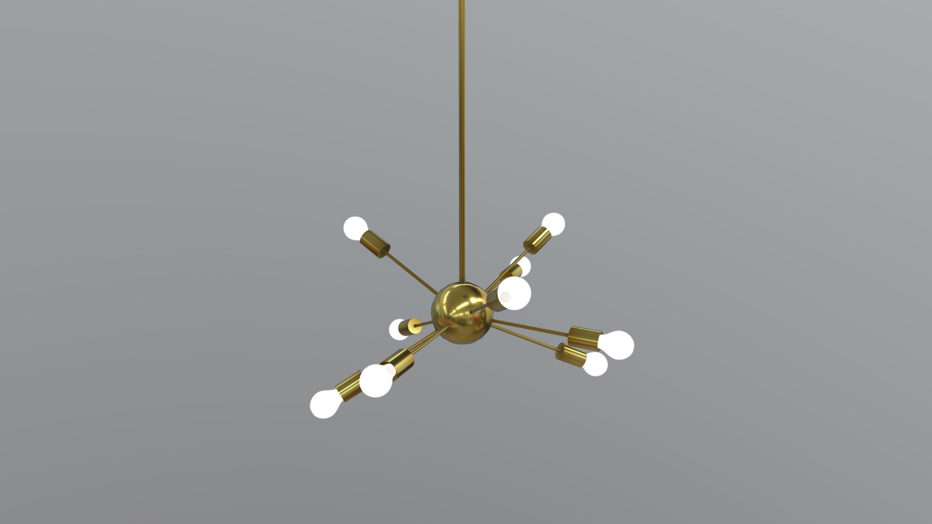 Pilsner Ceiling Lamp Gold - 56018
