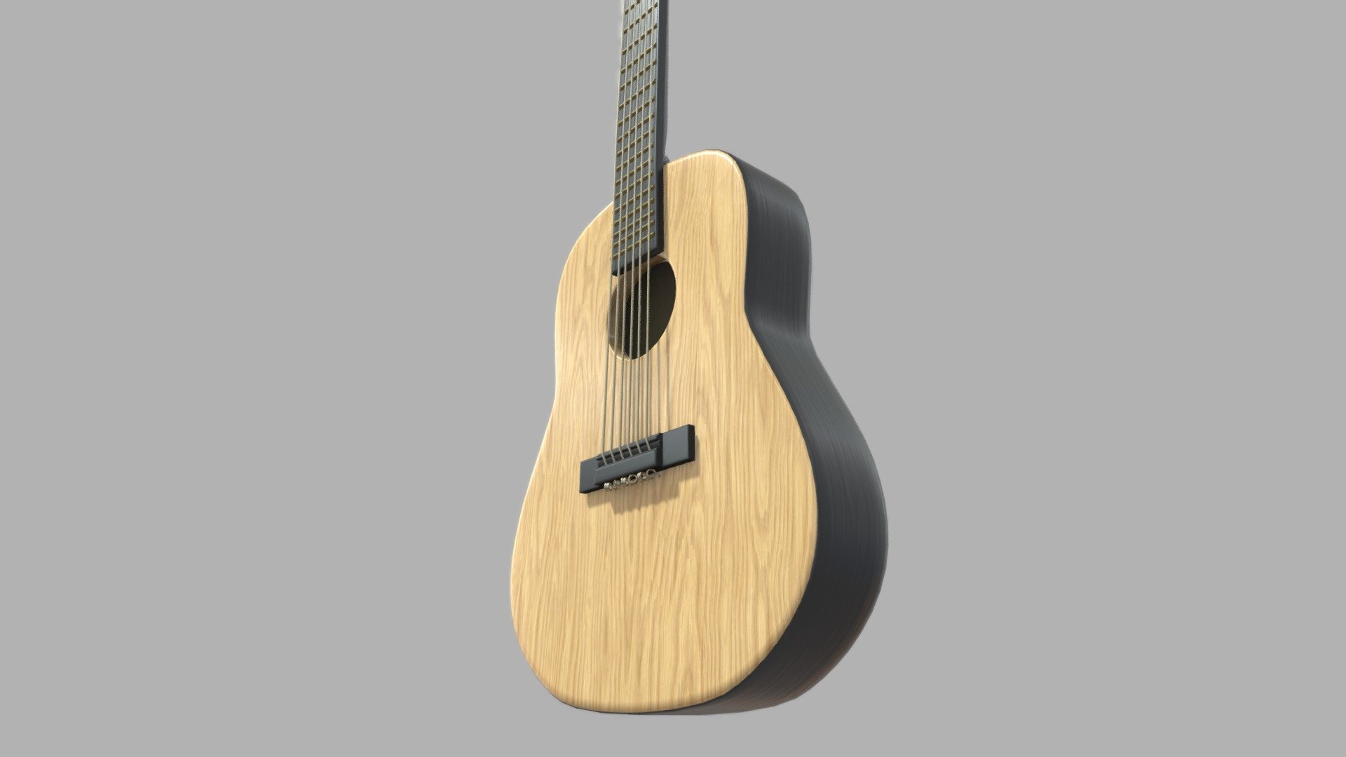 Acaoustic Guitar - Download Free 3D model by Raiverias ...