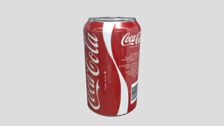 Coca Cola Can 3D Model