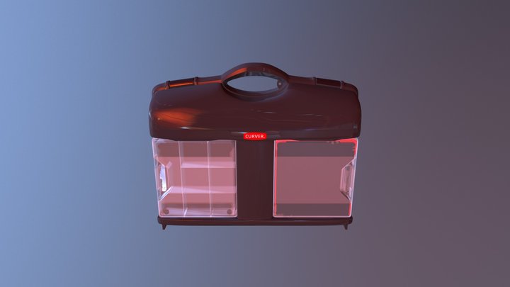 Suitcase 3D Model