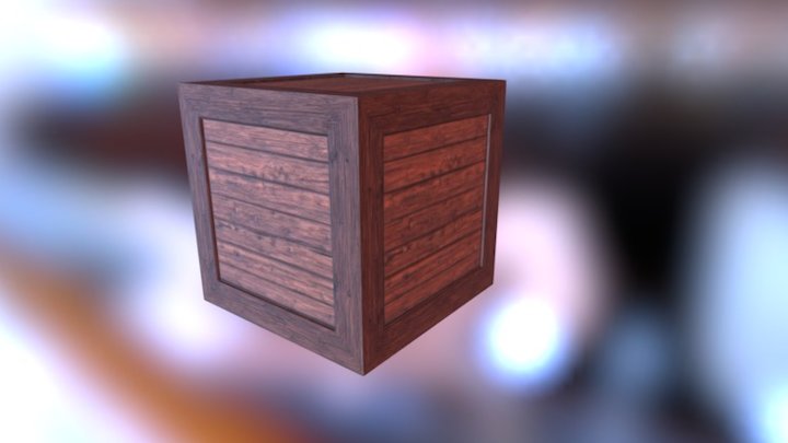 SM Crate 3D Model