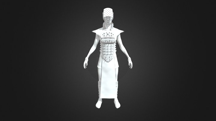 Character Project: Blacksmith 3D Model