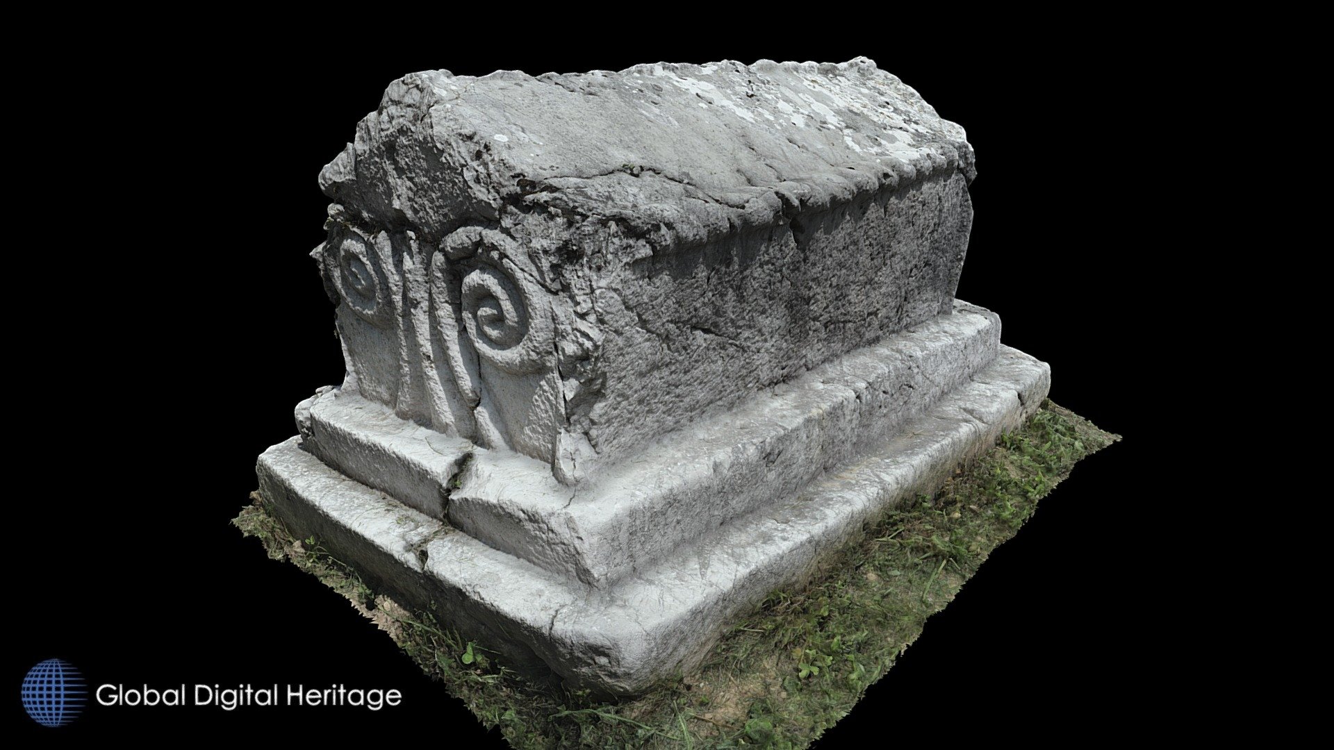 Stećak - medieval Bosnian tombstone at Kopošići — Sketchfab embed 3D viewer