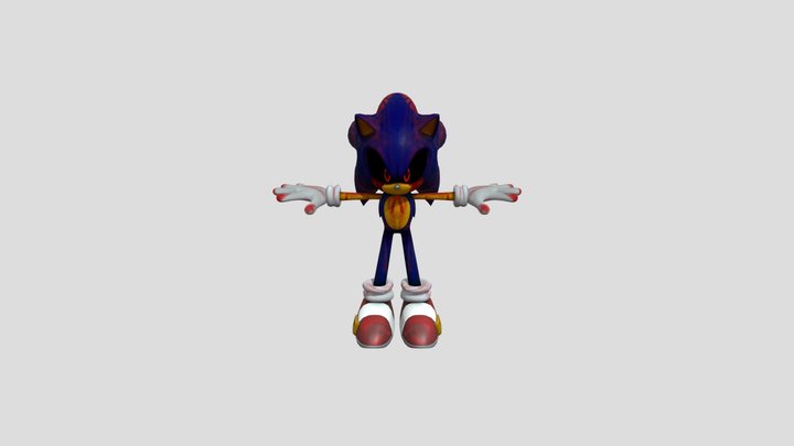 Sonic.EXE 3D Model