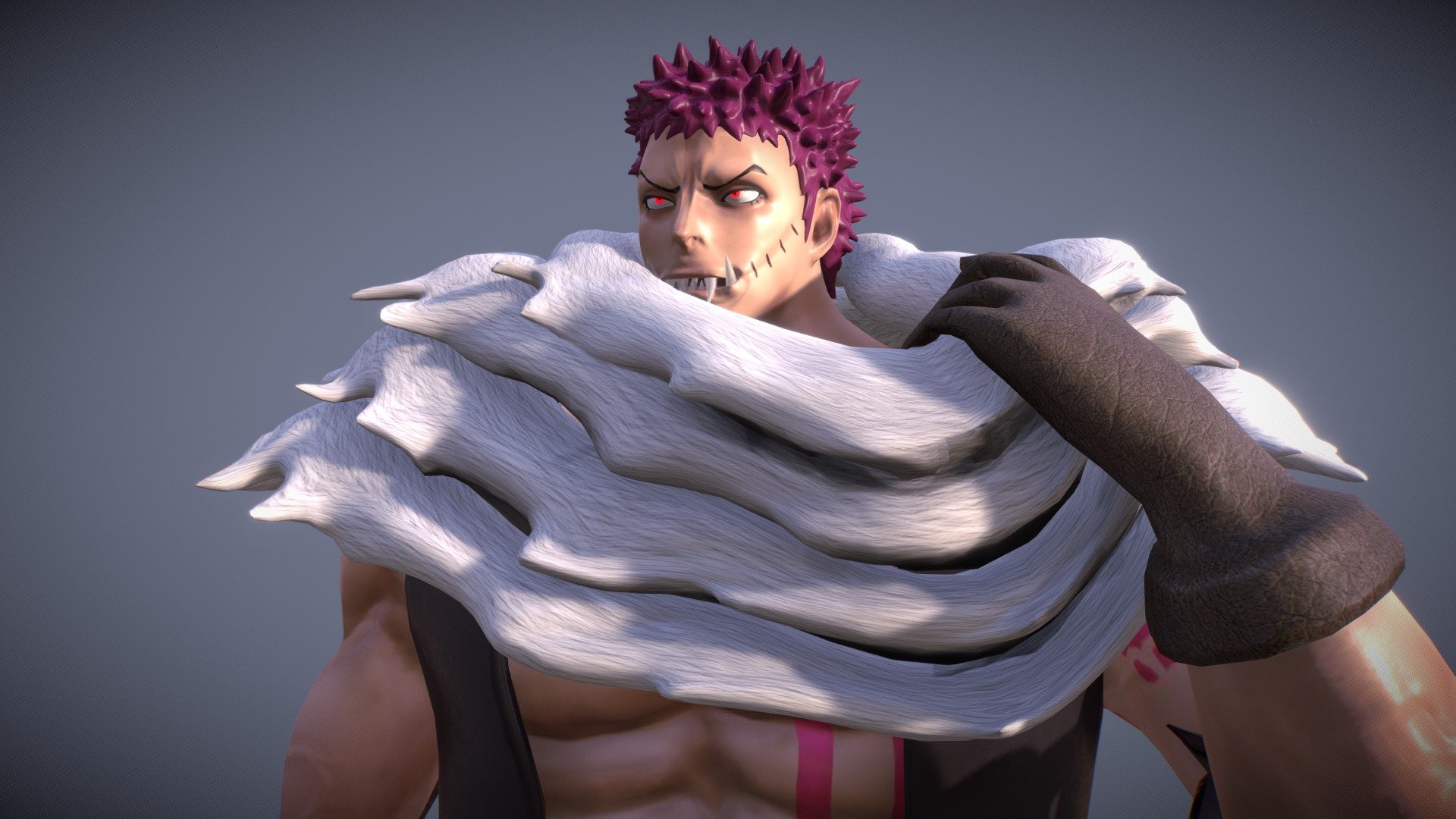 Katakuri - One Piece - 3d Print 3D model 3D printable