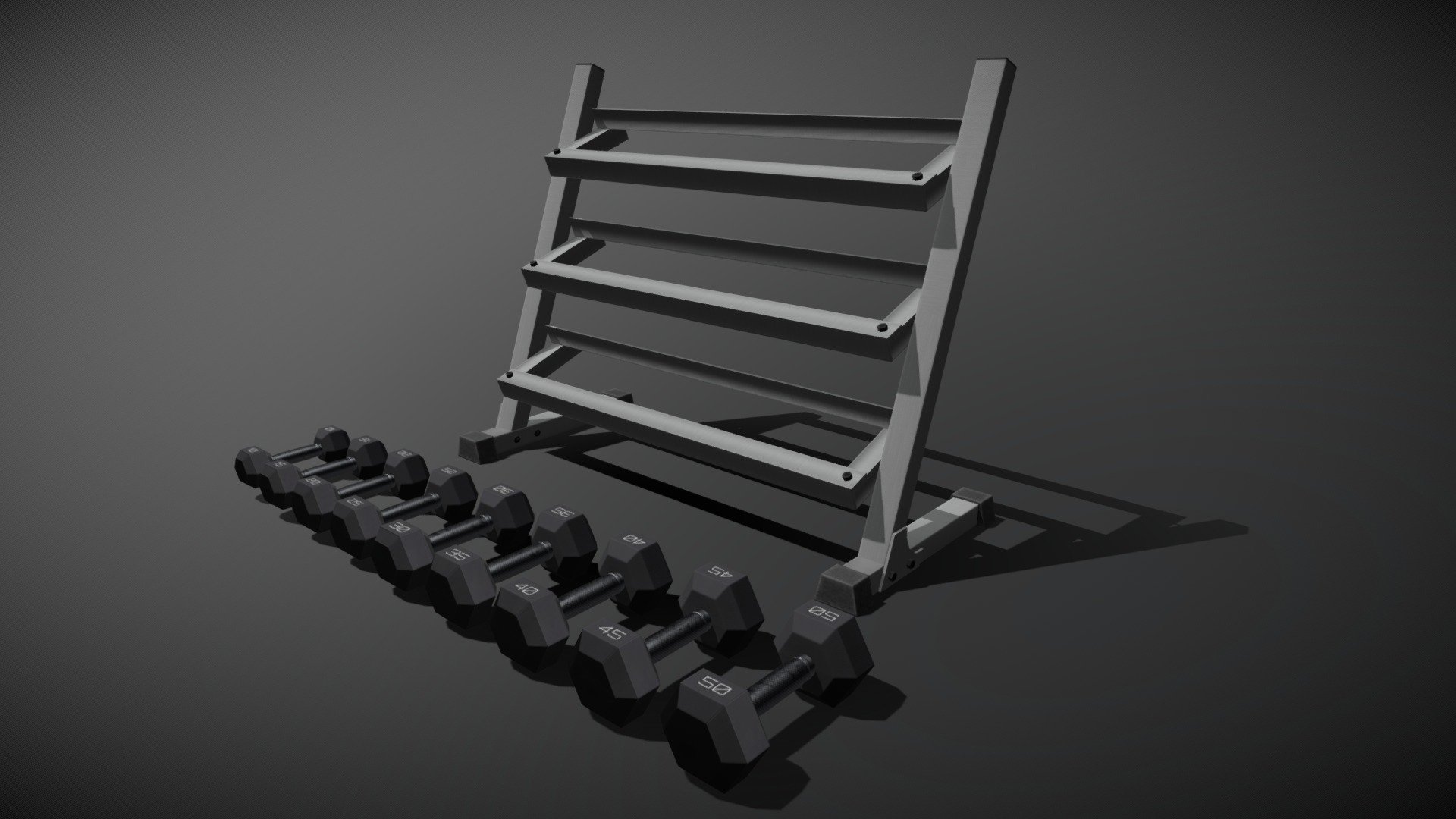 Weight Room Set 2 Download Free 3D model by Tytan (tylerhalterman
