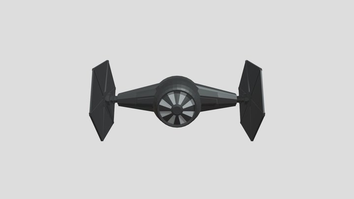 TIE FIGHTER 3D Model