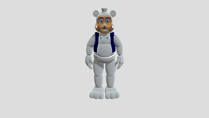 Vintage Toy Freddy 3D Model