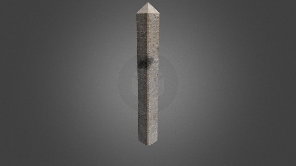 Egyptian Obelisk - 3D model by ShadowMagnus [fa49141] - Sketchfab