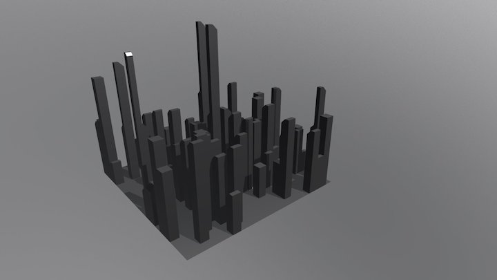 City Hub 3D Model
