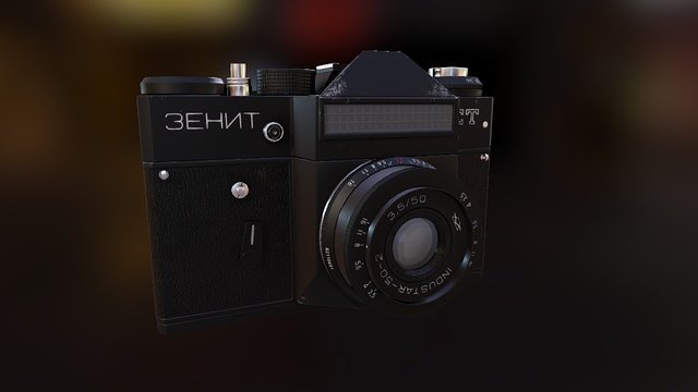 Zenit camera 3D Model