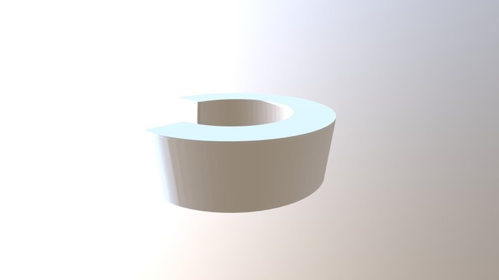 10ft x 3ft Formulate Fabric Bar Counter 06 3D Model