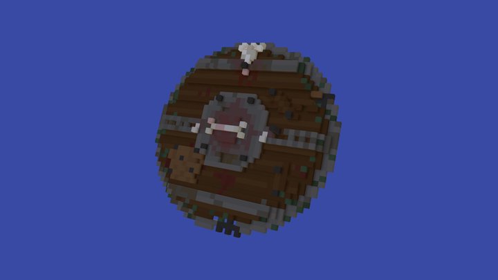 Goblin Shield 3D Model