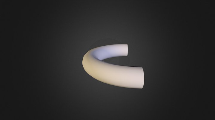 Half Torus 3D Model