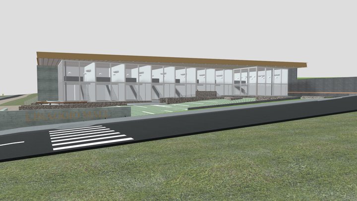 ZA-C-CHAMORRO&CABRAL-STRIP MALL 3D Model