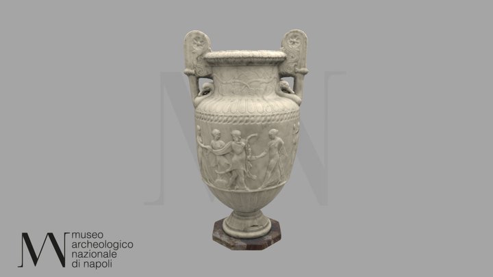 Cratere neoattico - inv. 6779 3D Model