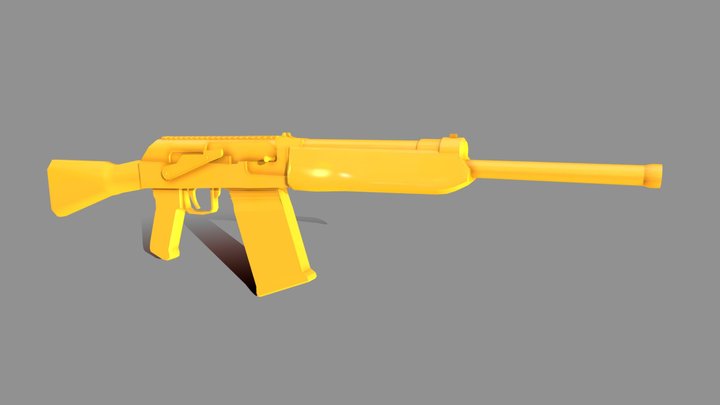 Saiga12K 3D Model