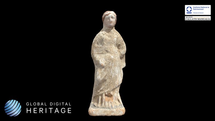 Ceramic statuette