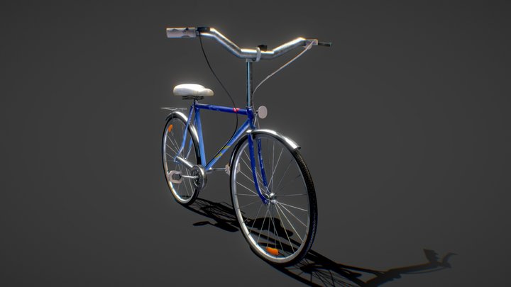 Retro DBS Citybike 3D Model