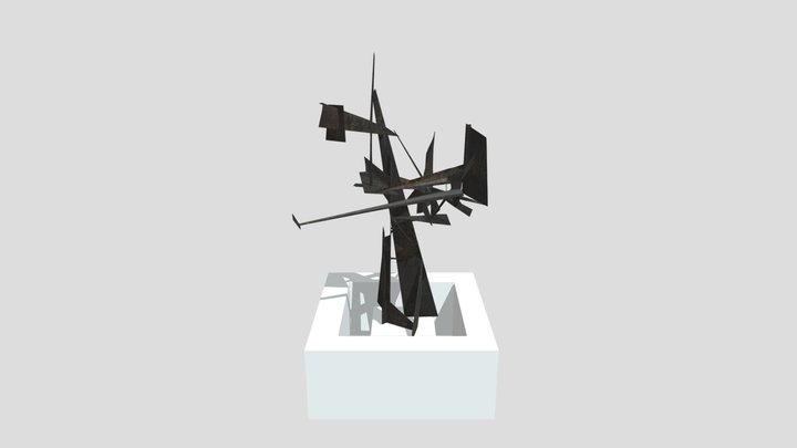 MIET Sculpture "Emission" 3D Model