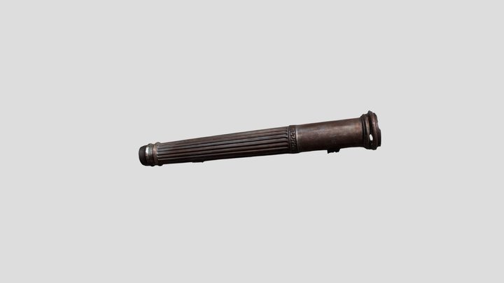 Clemens House First Story Column, Cast Iron 3D Model