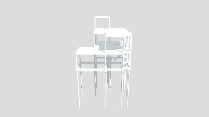 Sobrado Curso TQS 3D Model