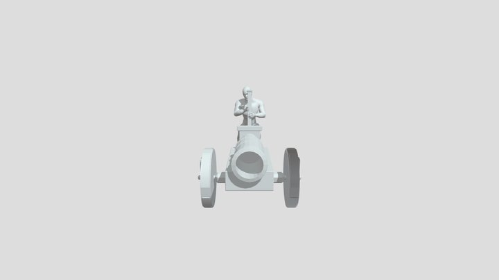 Cannon Movement 3D Model
