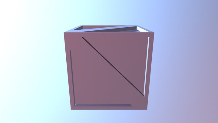 Metal Box 3D Model