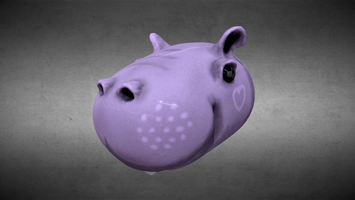 Hippopotamus 3D models - Sketchfab