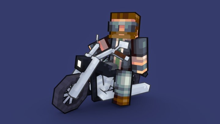 Motorcycle 3D Model