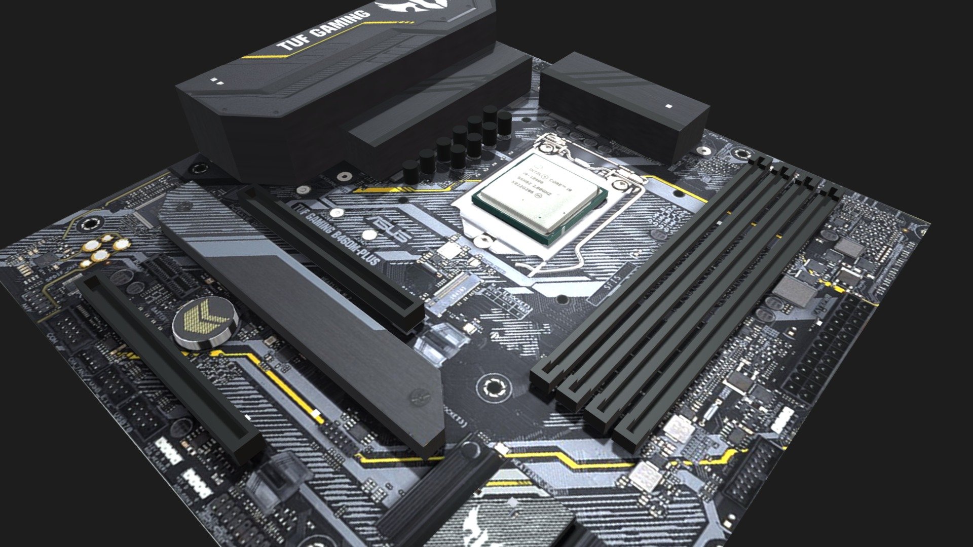 Asus motherboard 3D Model By Sereinnel fa549b9 Sketchfab asus-motherboard-3d-model-by-sereinnel-fa549b9-sketchfab